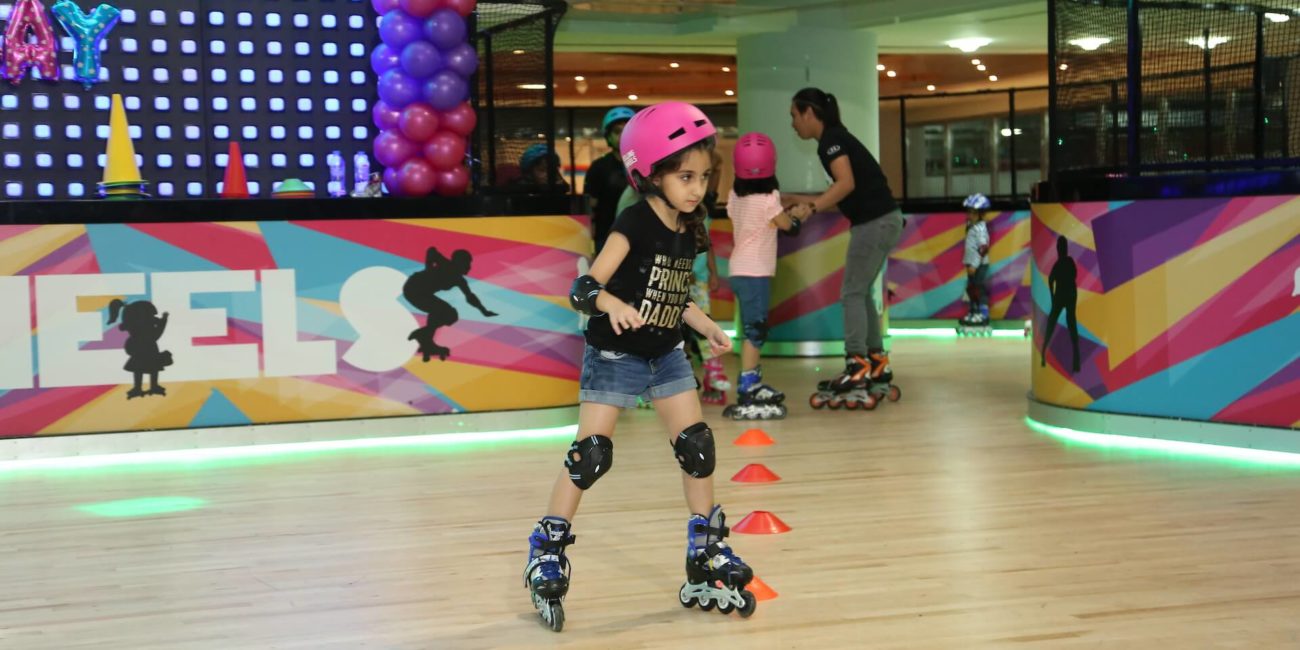 roller skating girl